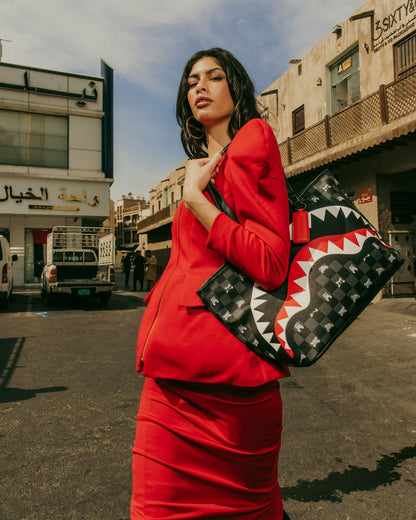 Sprayground SHARK MOB HIDEOUT TOTE