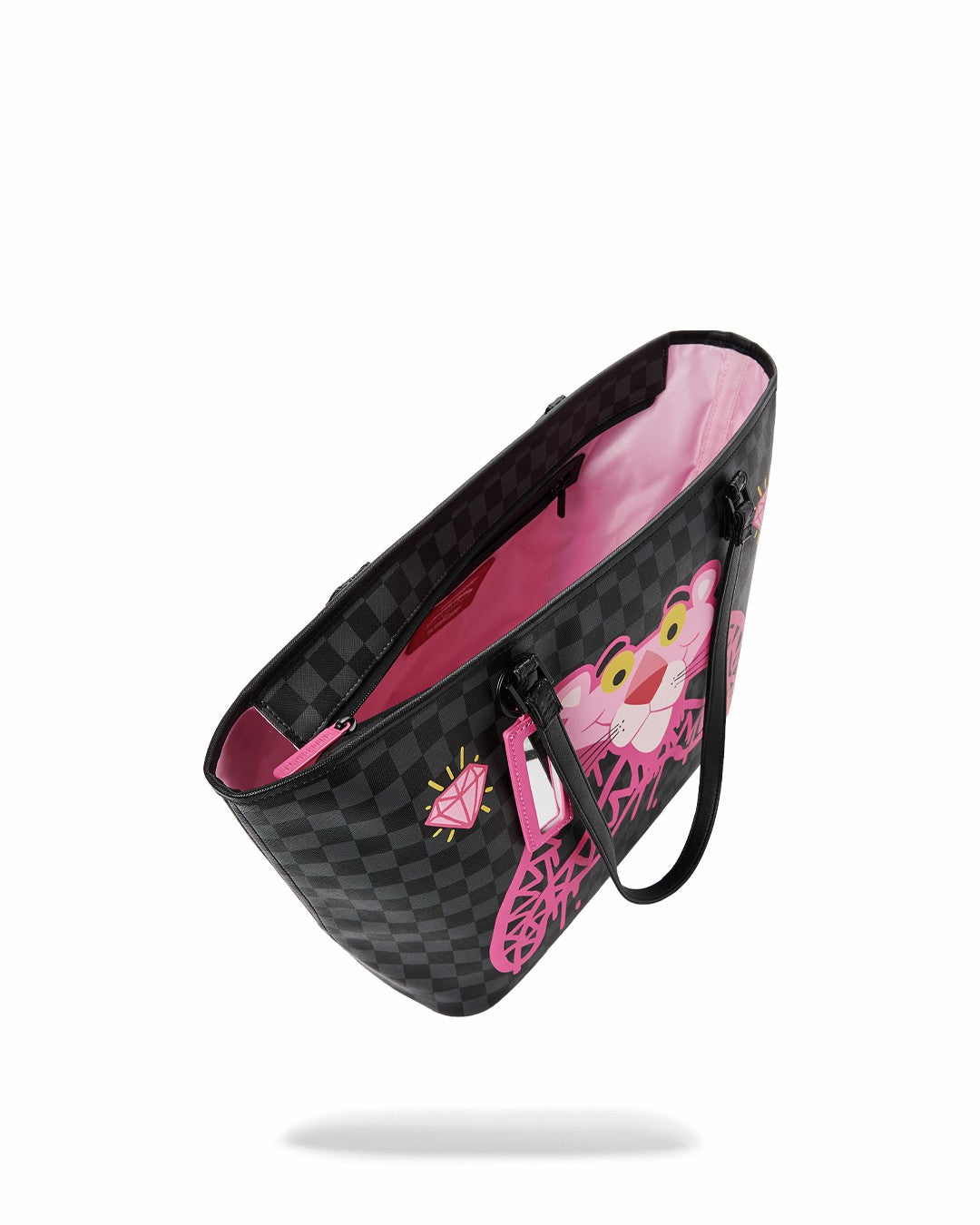 Sprayground PINK PANTHER DIAMOND SHARK TOTE