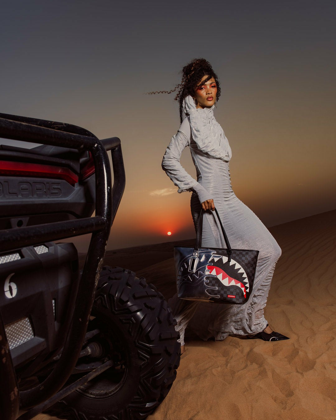 Sprayground CHROME SPECTRE TOTE