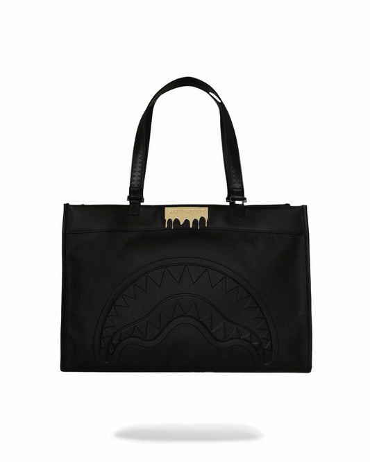 Sprayground GOLD BRICK DRIP TORTUGA TOTE
