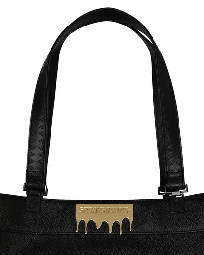 Sprayground GOLD BRICK DRIP TORTUGA TOTE