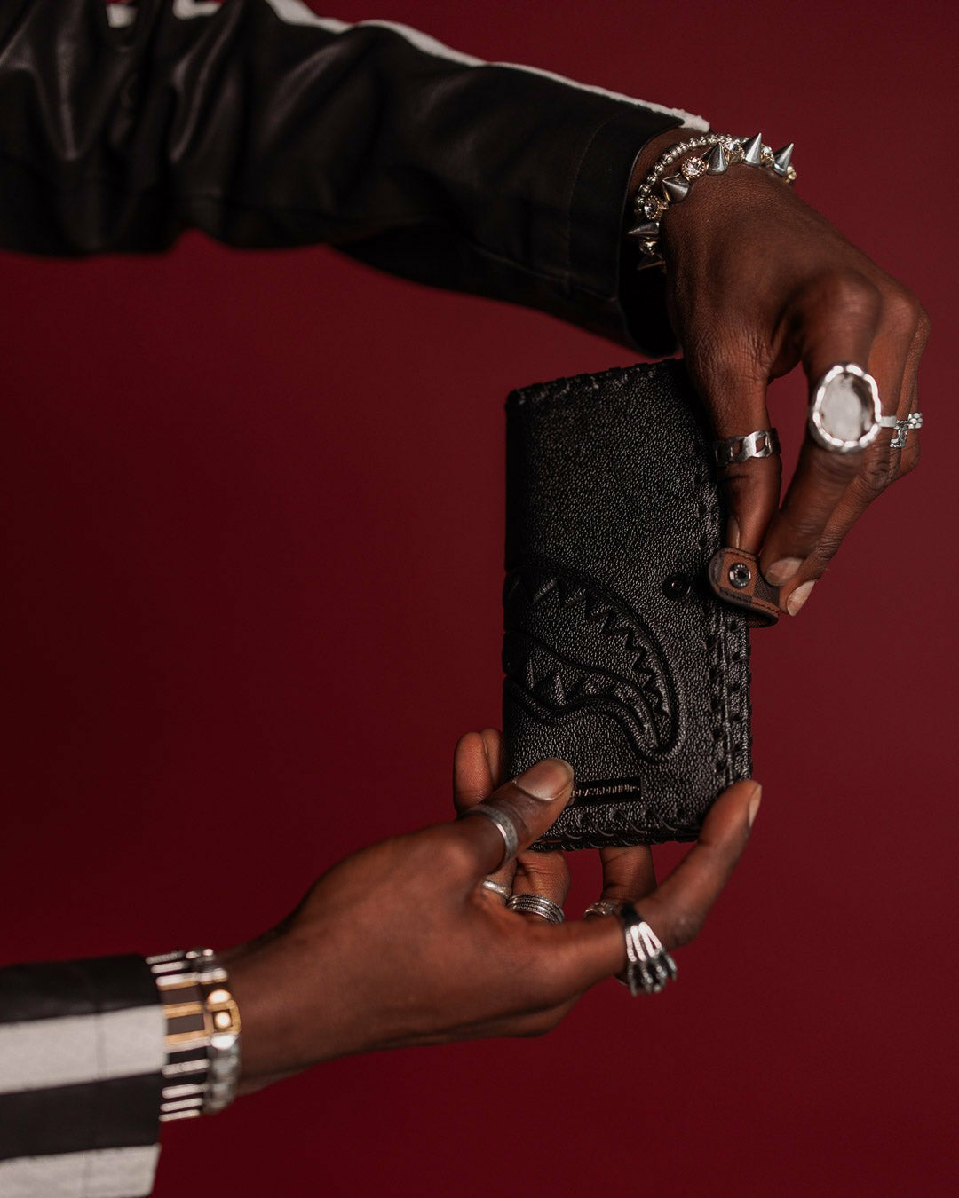 Sprayground CHECKPOINT ROYALE SINGLE-FOLD WALLET