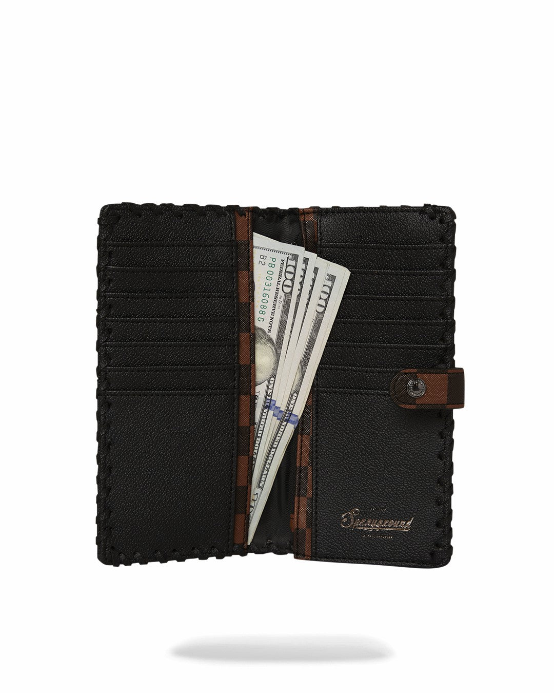 Sprayground CHECKPOINT ROYALE SINGLE-FOLD WALLET