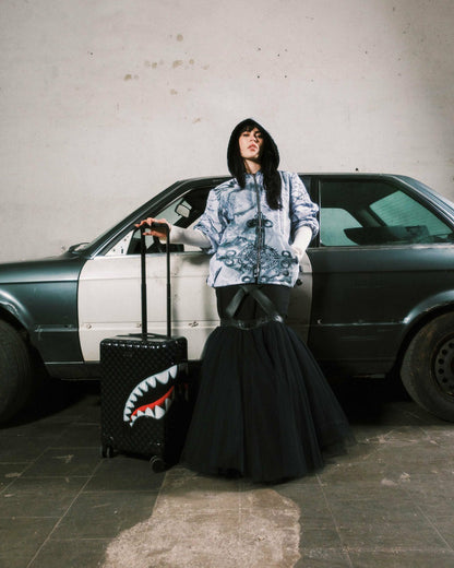 Sprayground SHARKS IN PARIS HYPER PUFF CARRY-ON LUGGAGE