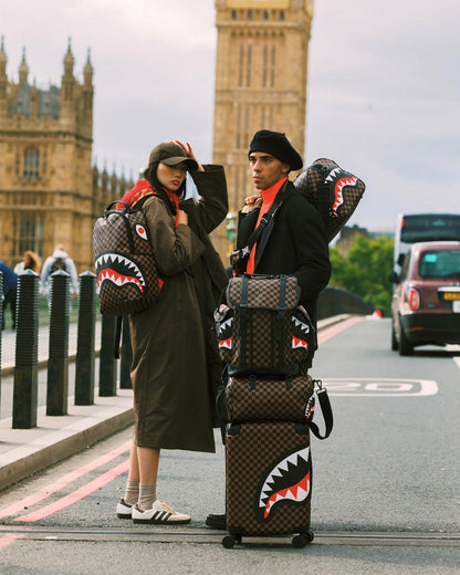 Sprayground THE PRIVATE JET SHARK CLUB CARRY-ON LUGGAGE