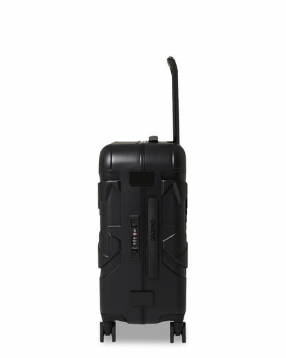 Sprayground THE JOURNEY BEGINS SHARKITECTURE CARRY-ON LUGGAGE BLACK WITH EXTRA STI