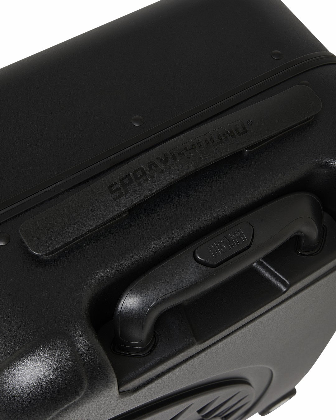Sprayground THE JOURNEY BEGINS SHARKITECTURE CARRY-ON LUGGAGE BLACK WITH EXTRA STI