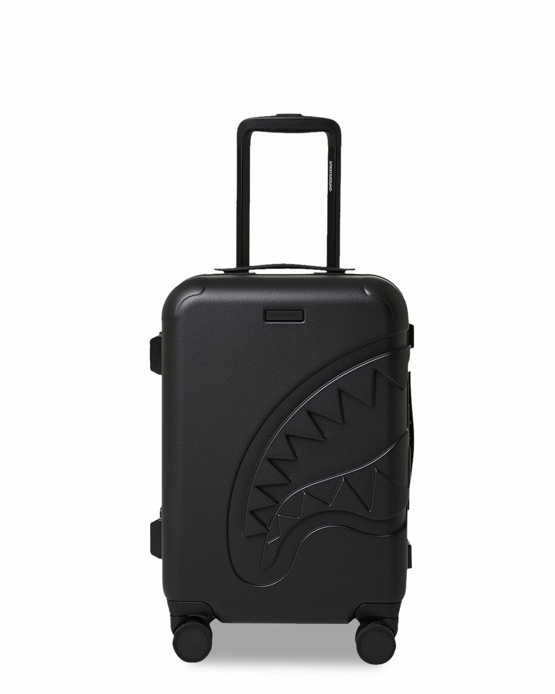 Sprayground THE JOURNEY BEGINS SHARKITECTURE CARRY-ON LUGGAGE BLACK WITH EXTRA STI