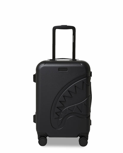Sprayground THE JOURNEY BEGINS SHARKITECTURE CARRY-ON LUGGAGE BLACK WITH EXTRA STI