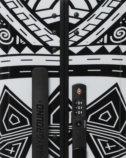 Sprayground A.I. AFRICAN INTELLIGENCE THE SKYHAWK CARRY-ON LUGGAGE - SANDFLOWER CO