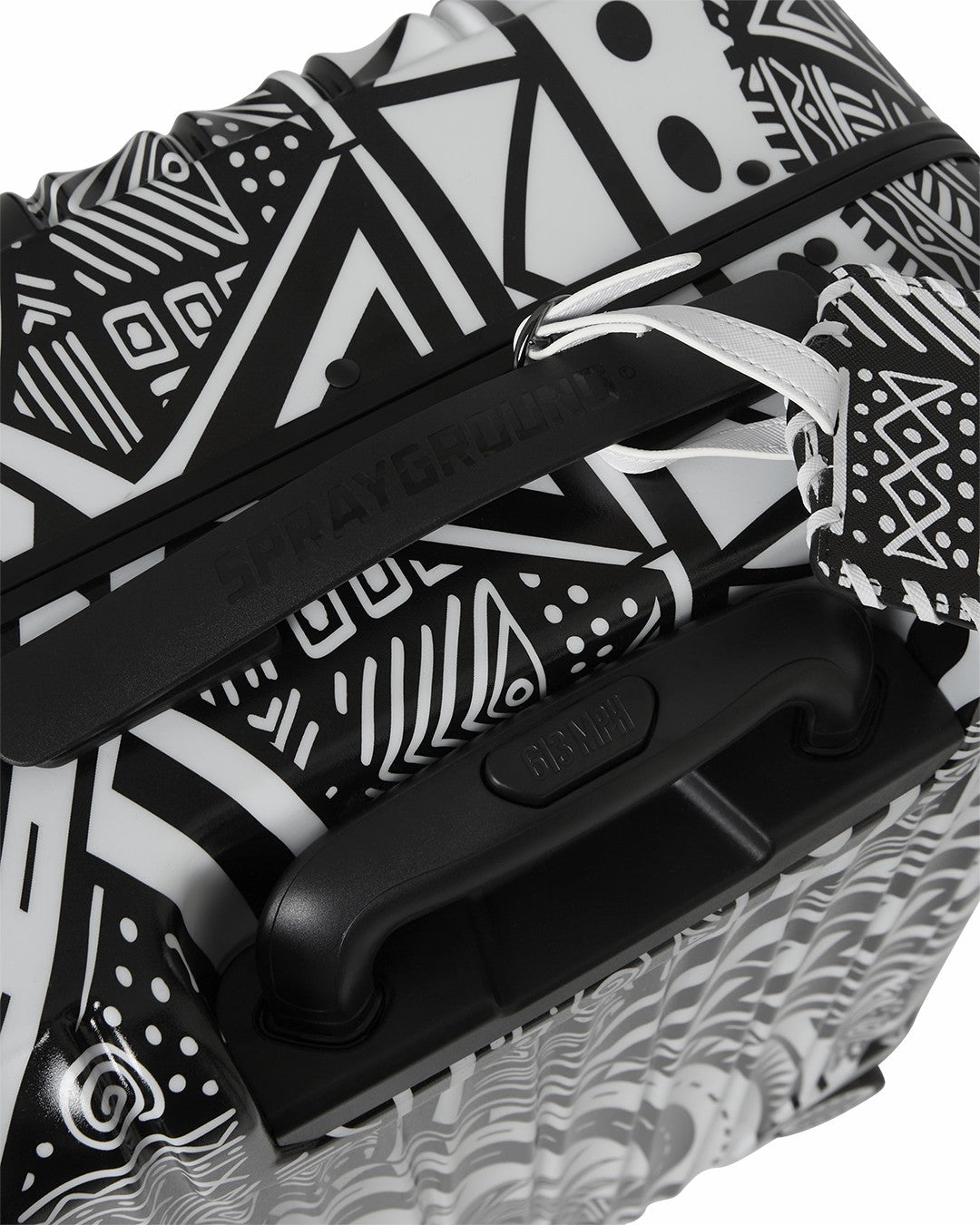 Sprayground A.I. AFRICAN INTELLIGENCE THE SKYHAWK CARRY-ON LUGGAGE - SANDFLOWER CO