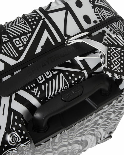 Sprayground A.I. AFRICAN INTELLIGENCE THE SKYHAWK CARRY-ON LUGGAGE - SANDFLOWER CO