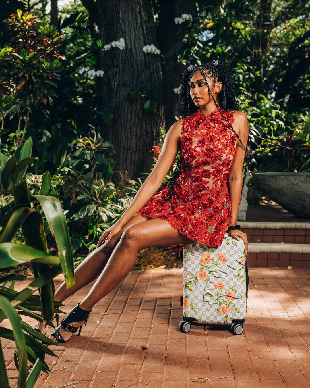 Sprayground A.I. AFRICAN INTELLIGENCE ELEGANT ENERGY SHARKITECTURE CARRY-ON LUGGAG