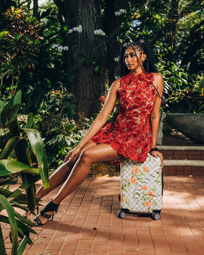 Sprayground A.I. AFRICAN INTELLIGENCE ELEGANT ENERGY SHARKITECTURE CARRY-ON LUGGAG