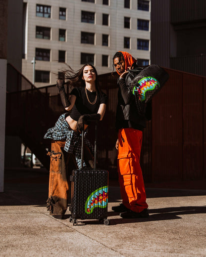 Sprayground SLIME TAKEOVER HARD SHELL CARRY-ON LUGGAGE