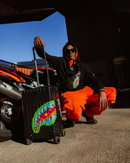 Sprayground SLIME TAKEOVER HARD SHELL CARRY-ON LUGGAGE