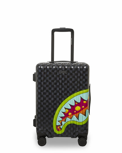 Sprayground SLIME TAKEOVER HARD SHELL CARRY-ON LUGGAGE