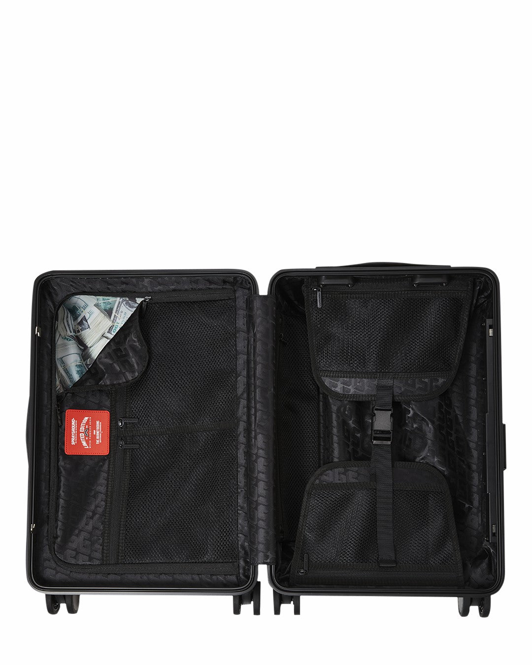 Sprayground MIDNIGHT MAGIC SHARKS IN PARIS HARD SHELL CARRY-ON LUGGAGE