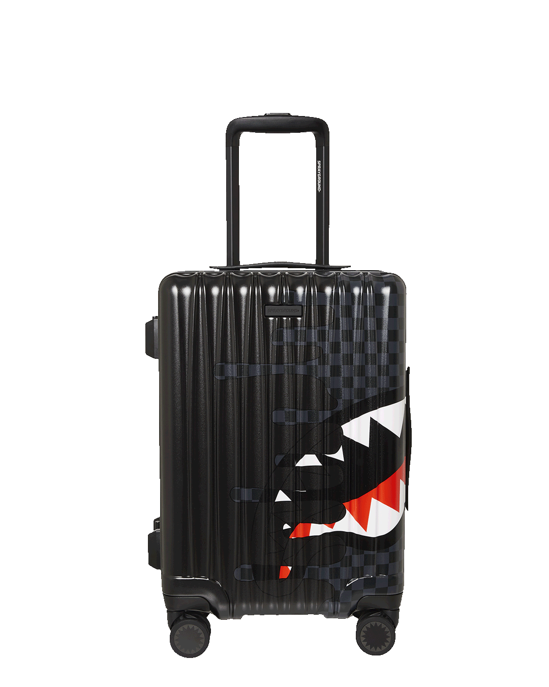 Sprayground SPEED SHARK SIDE SWIPE HARD SHELL CARRY-ON LUGGAGE