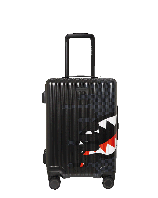 Sprayground SPEED SHARK SIDE SWIPE HARD SHELL CARRY-ON LUGGAGE