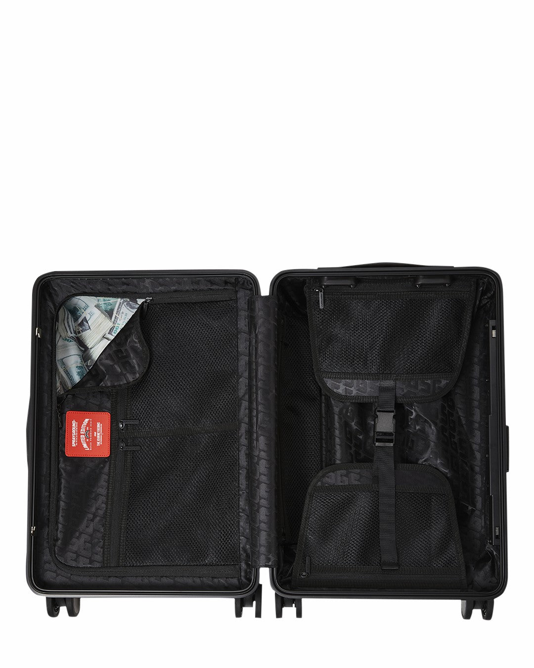 Sprayground SPEED SHARK SIDE SWIPE HARD SHELL CARRY-ON LUGGAGE