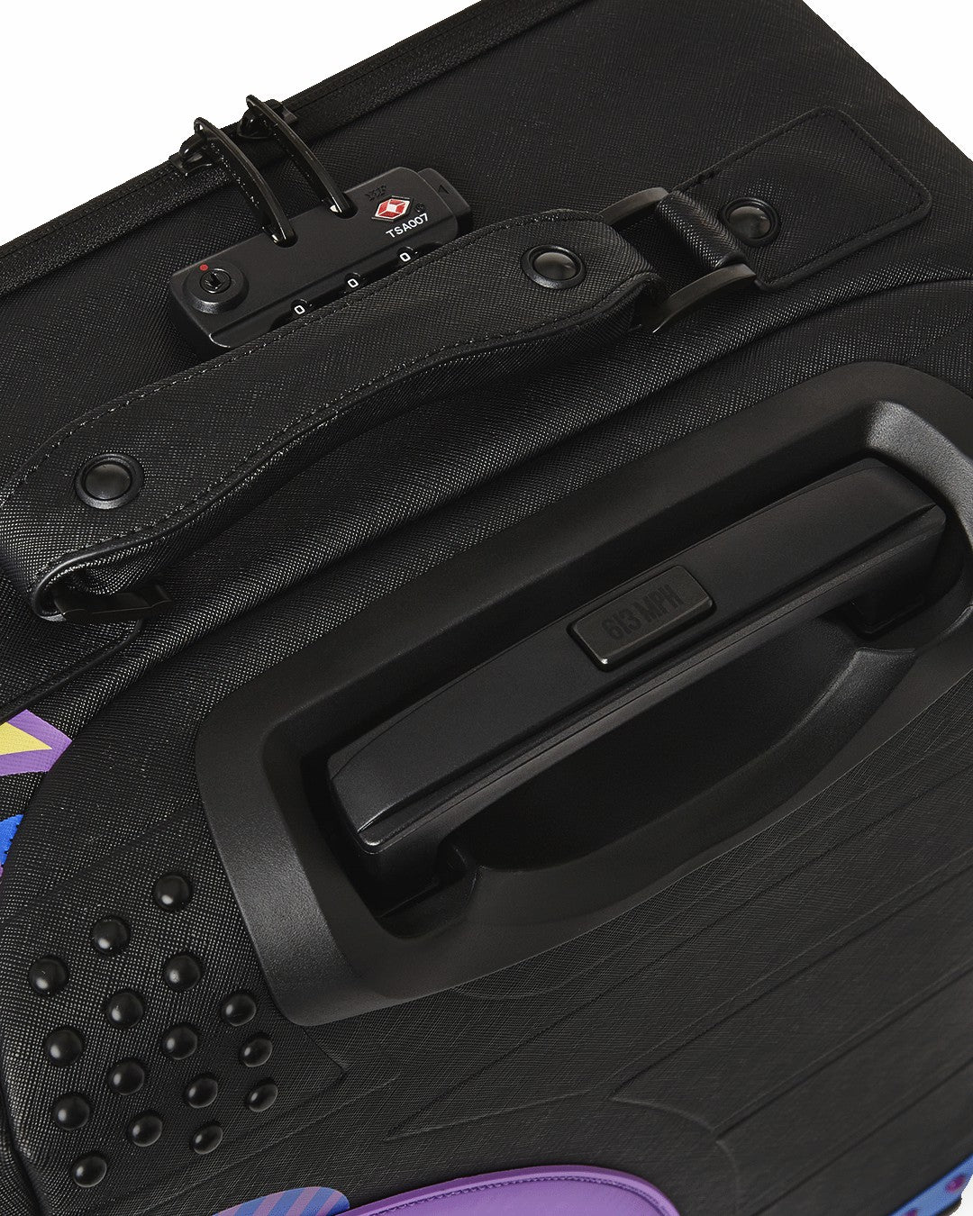 Sprayground A.I. BROOKLYN & BEYOND - SANDFLOWER COLLAB IMPERIAL CARRY-ON LUGGAGE