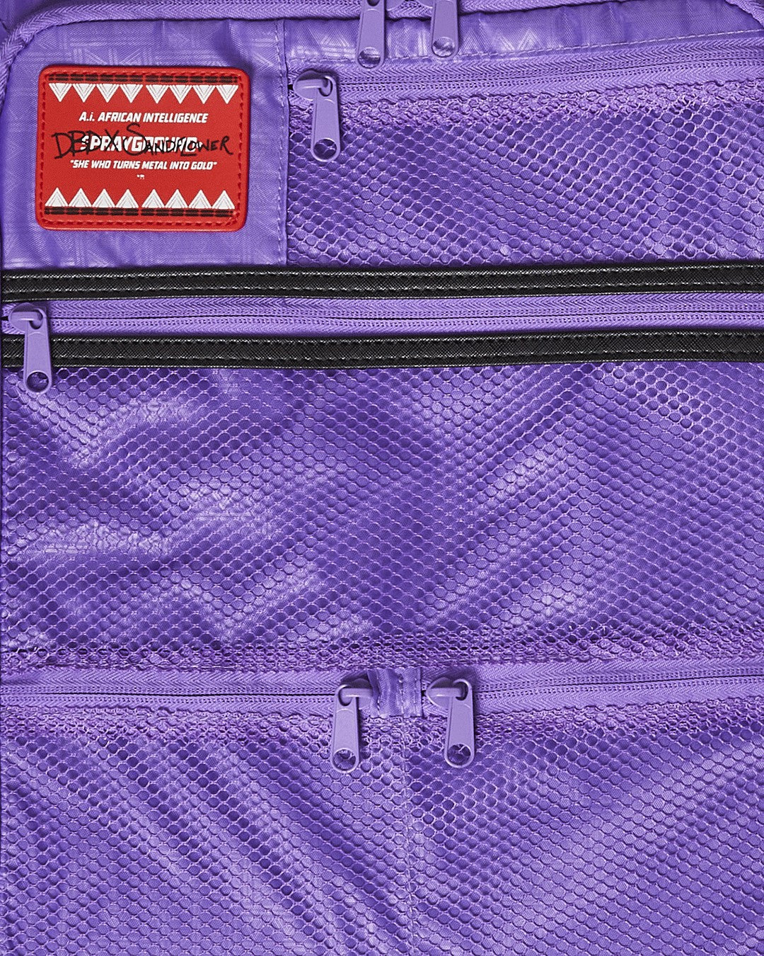 Sprayground A.I. BROOKLYN & BEYOND - SANDFLOWER COLLAB IMPERIAL CARRY-ON LUGGAGE