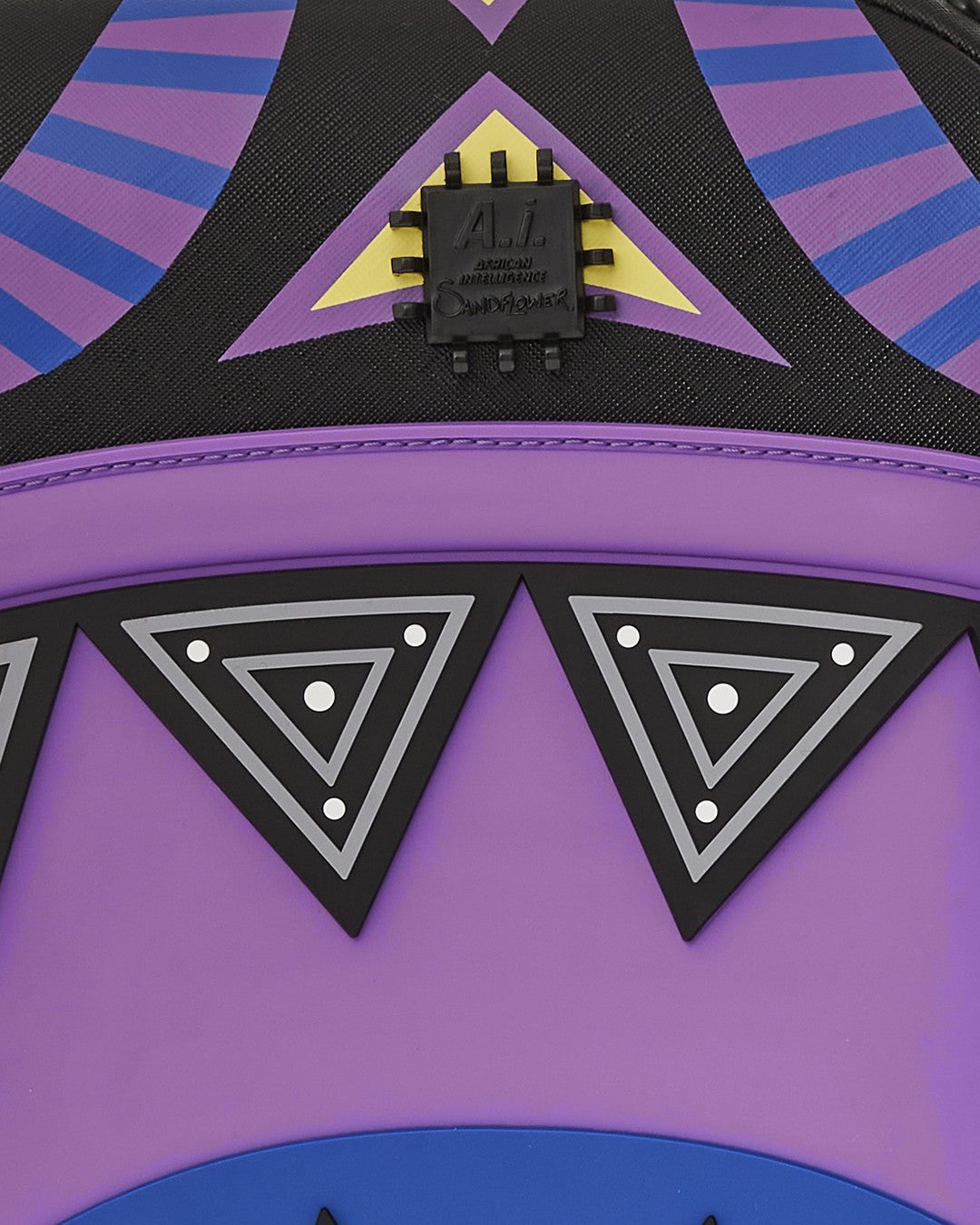 Sprayground A.I. BROOKLYN & BEYOND - SANDFLOWER COLLAB IMPERIAL CARRY-ON LUGGAGE