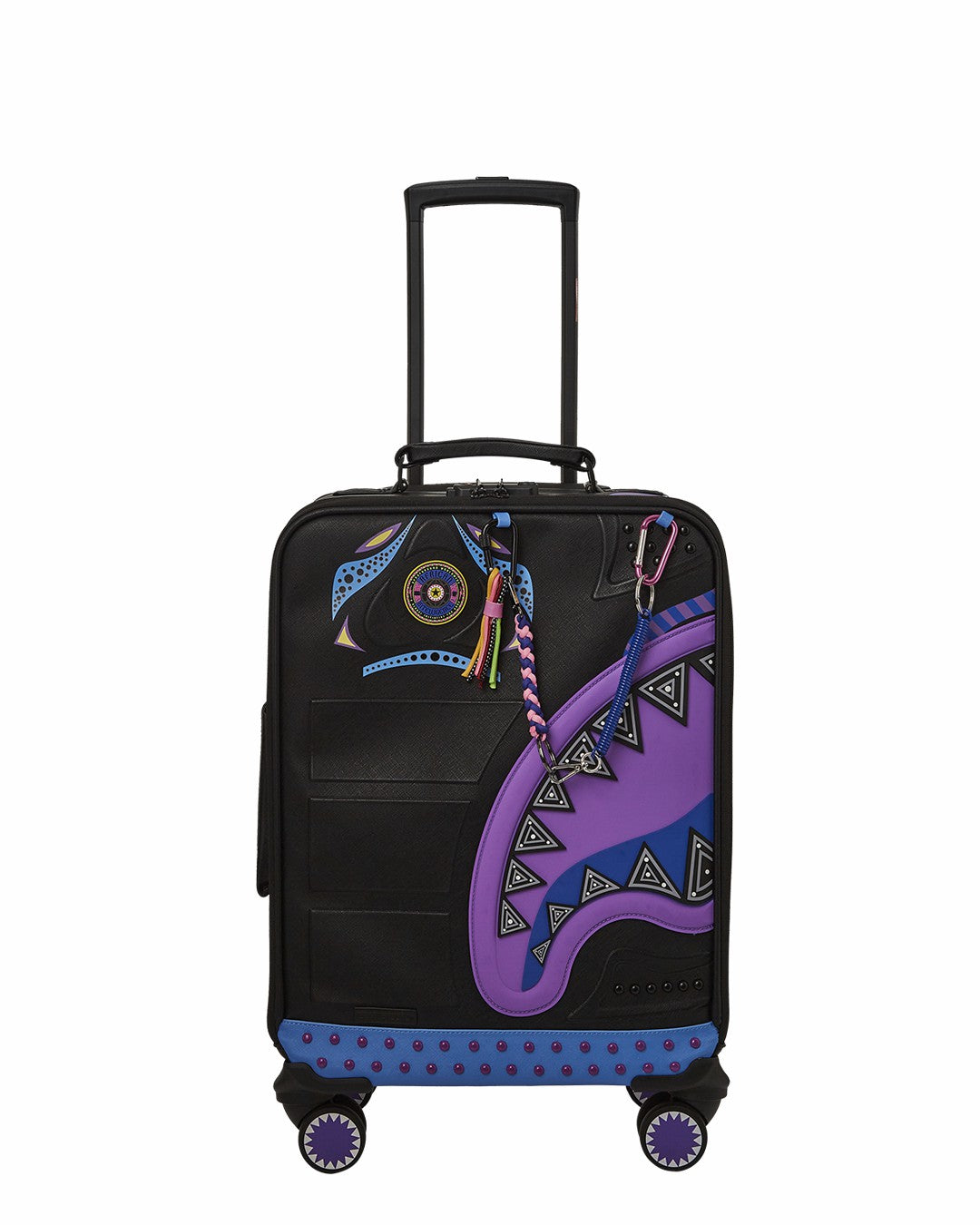 Sprayground A.I. BROOKLYN & BEYOND - SANDFLOWER COLLAB IMPERIAL CARRY-ON LUGGAGE