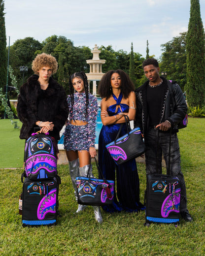 Sprayground A.I. BROOKLYN & BEYOND - SANDFLOWER COLLAB IMPERIAL CARRY-ON LUGGAGE