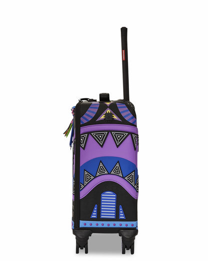 Sprayground A.I. BROOKLYN & BEYOND - SANDFLOWER COLLAB IMPERIAL CARRY-ON LUGGAGE