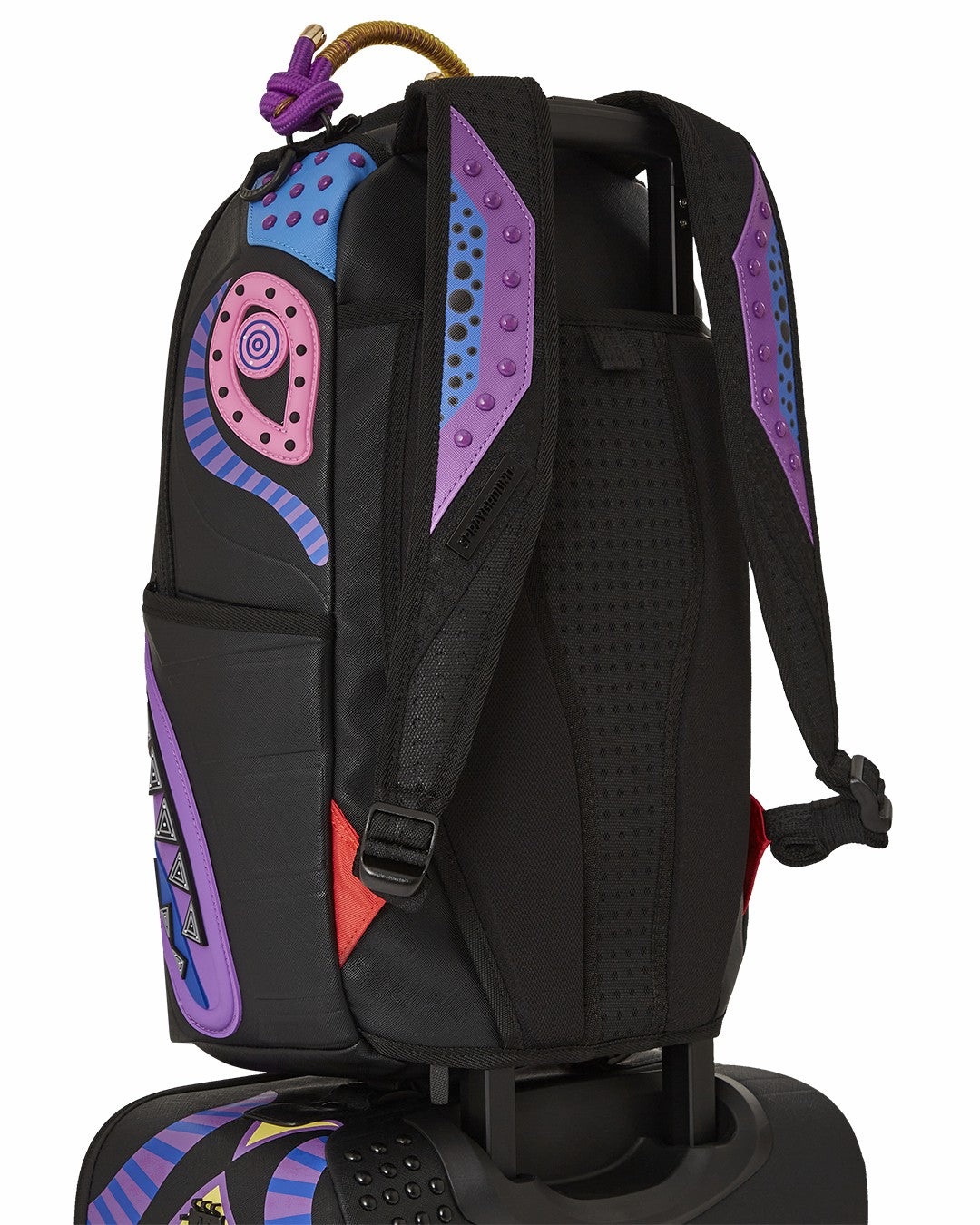 Sprayground A.I. BROOKLYN & BEYOND - SANDFLOWER COLLAB IMPERIAL CARRY-ON LUGGAGE