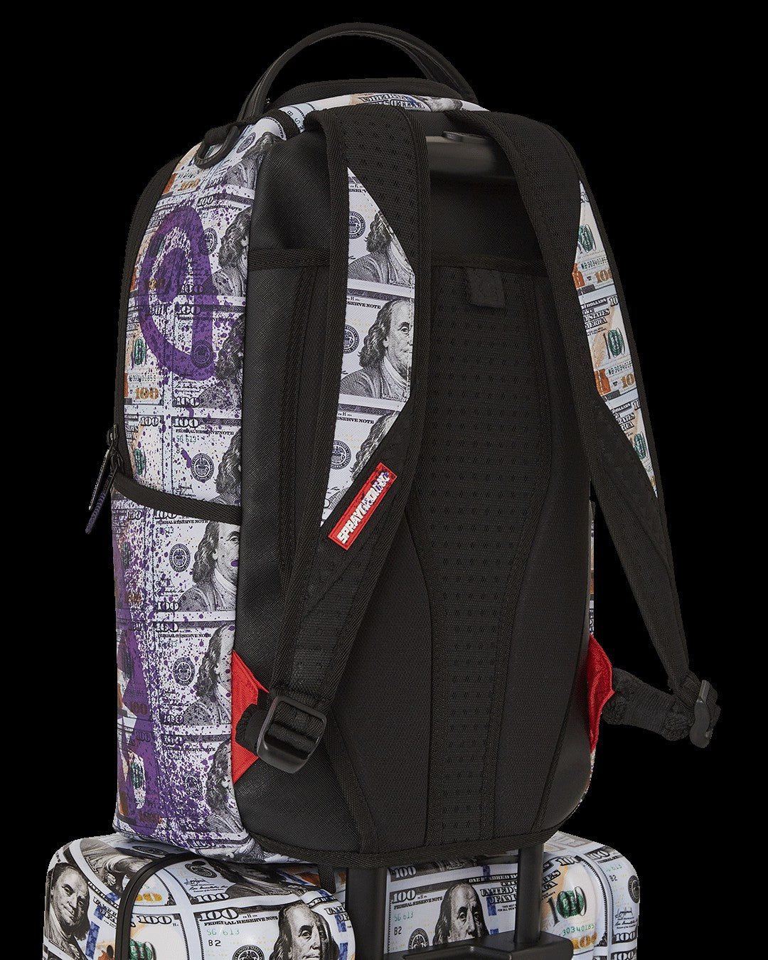 Sprayground BILLIONS IN THE BANK HARD SHELL CARRY-ON LUGGAGE