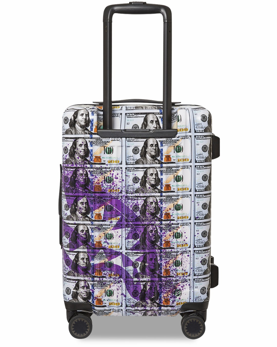 Sprayground BILLIONS IN THE BANK HARD SHELL CARRY-ON LUGGAGE