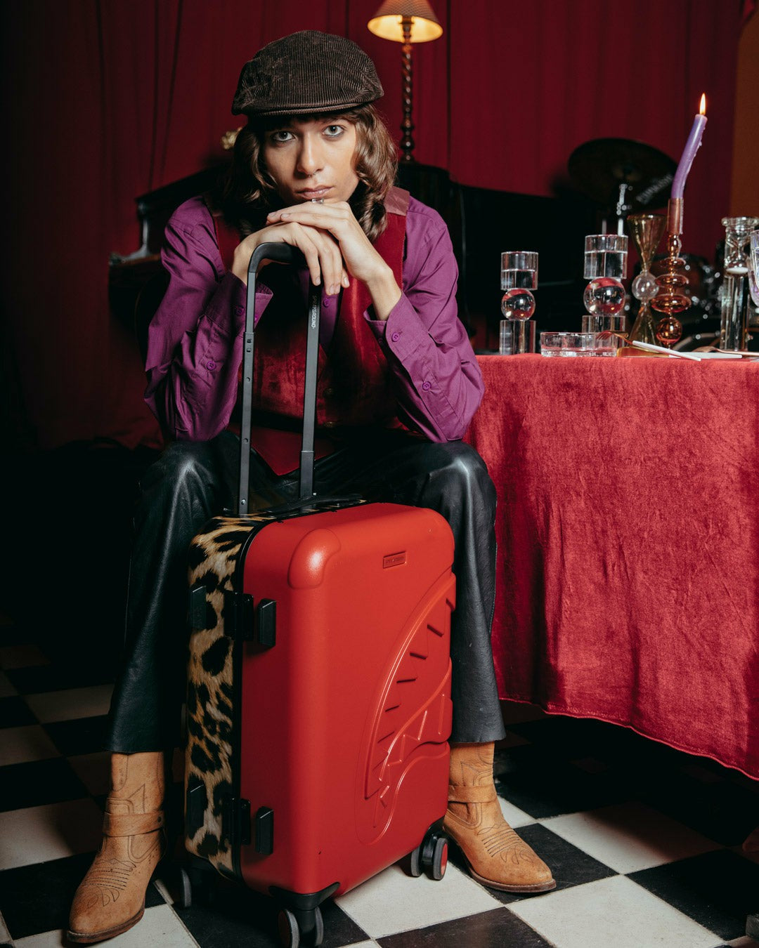 Sprayground SHARK MILES PER HOUR SHARKITECTURE CARRY-ON LUGGAGE
