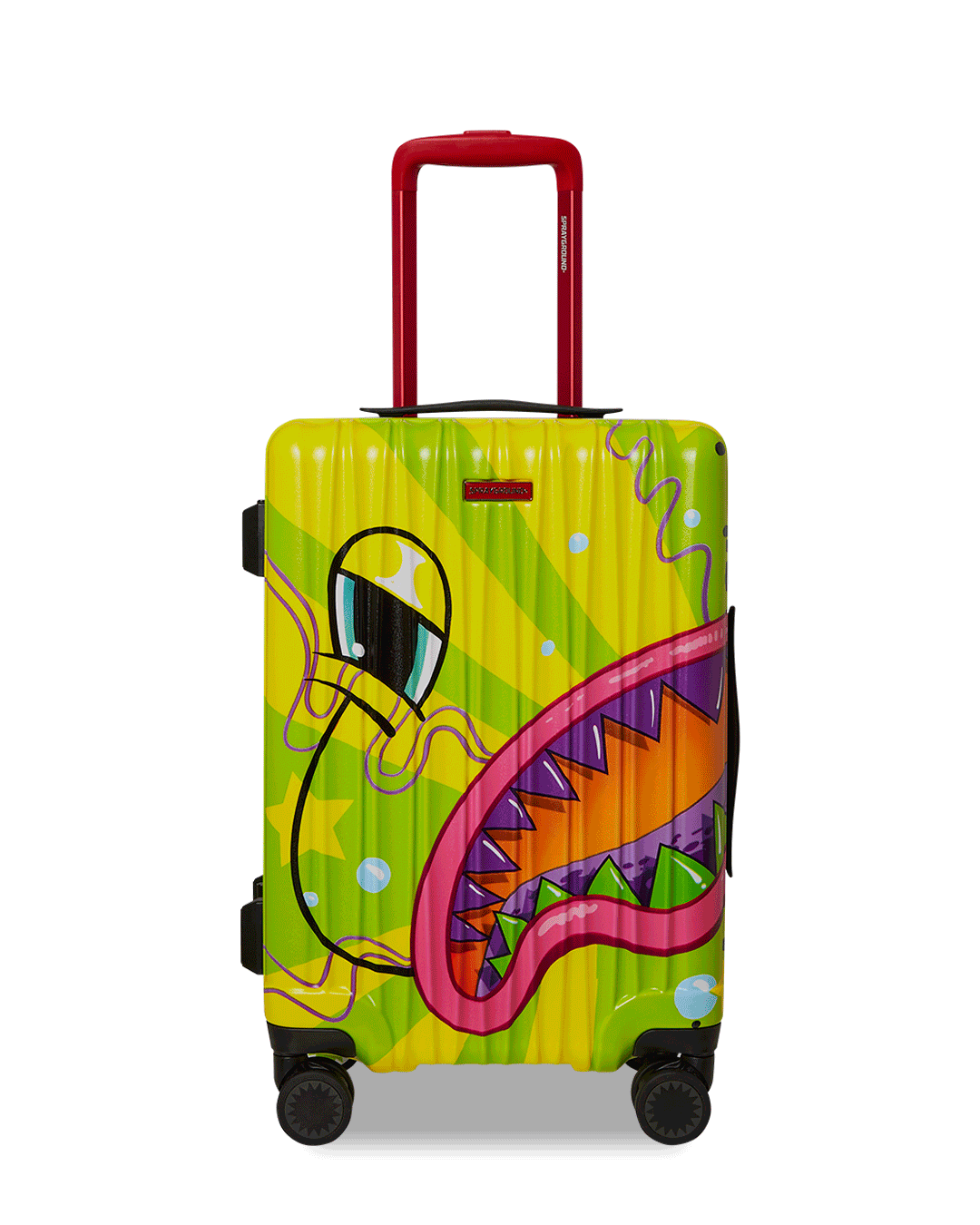Sprayground SLIME DIME SHARKNAUTICS HARDSHELL CARRY-ON LUGGAGE
