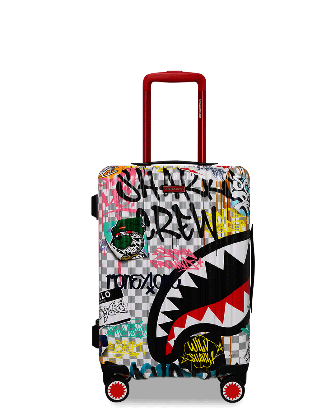 Sprayground CREATE ANOTHER DAY SHARKNAUTICS HARDSHELL CARRY-ON LUGGAGE