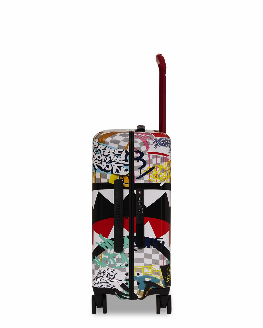 Sprayground CREATE ANOTHER DAY SHARKNAUTICS HARDSHELL CARRY-ON LUGGAGE