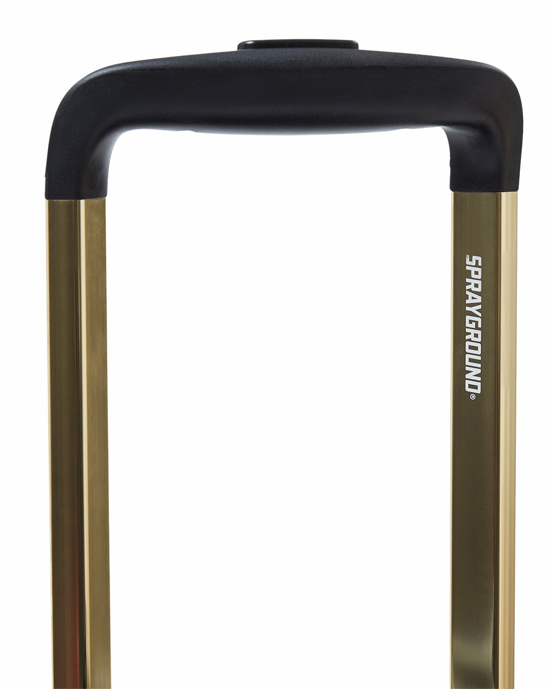 Sprayground REALITY CHECK SHARKITECTURE CARRY-ON JETBLACK LUGGAGE (GOLD HARDWARE)