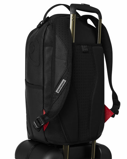 Sprayground REALITY CHECK SHARKITECTURE CARRY-ON JETBLACK LUGGAGE (GUNMETAL HARDWA