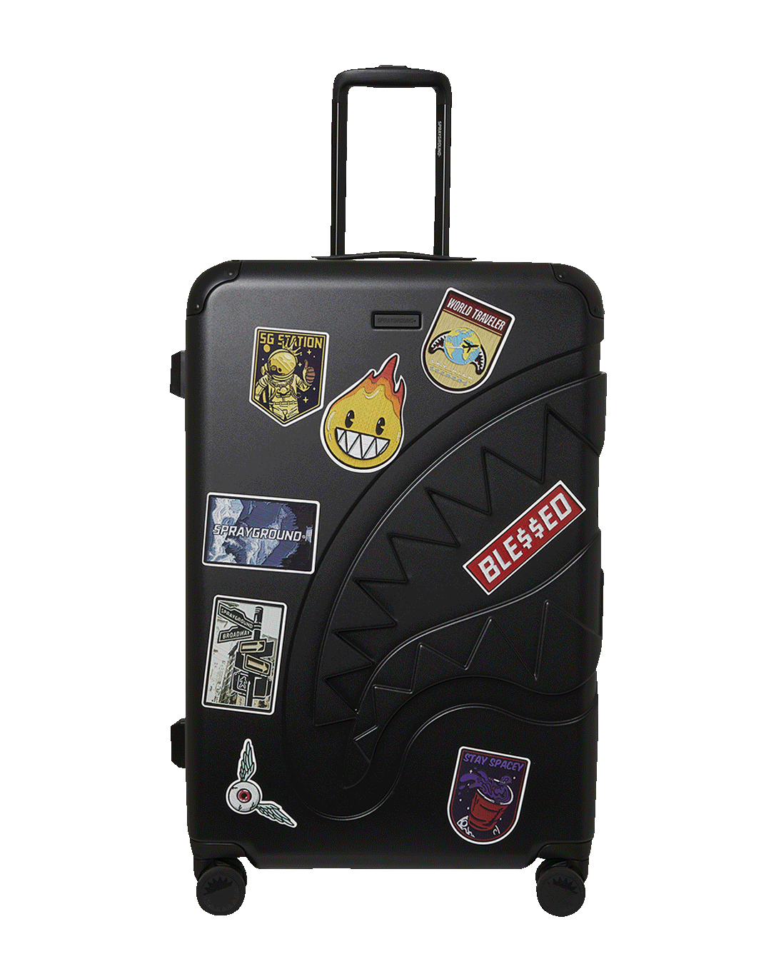 Sprayground THE JOURNEY BEGINS SHARKITECTURE FULL-SIZE LUGGAGE