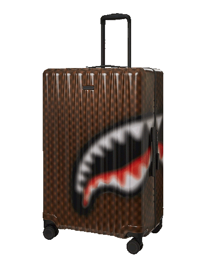 Sprayground SHARKS IN PARIS BLUR EFFECT FULL SIZE LUGGAGE