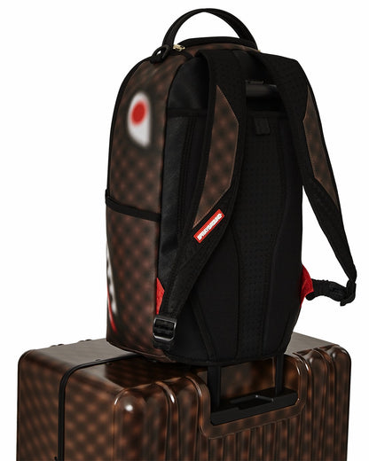 Sprayground SHARKS IN PARIS BLUR EFFECT FULL SIZE LUGGAGE