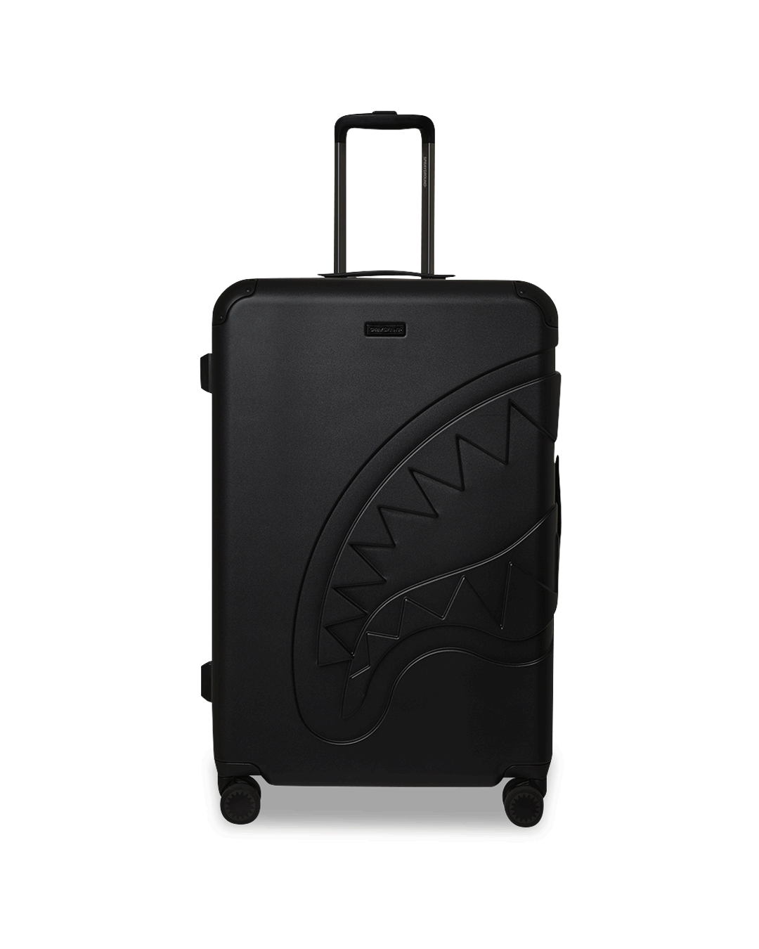 Sprayground REALITY CHECK SHARKITECTURE FULL-SIZE JETBLACK LUGGAGE (GUNMETAL HARDW