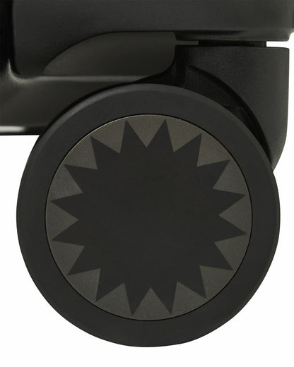 Sprayground REALITY CHECK SHARKITECTURE FULL-SIZE JETBLACK LUGGAGE (GUNMETAL HARDW