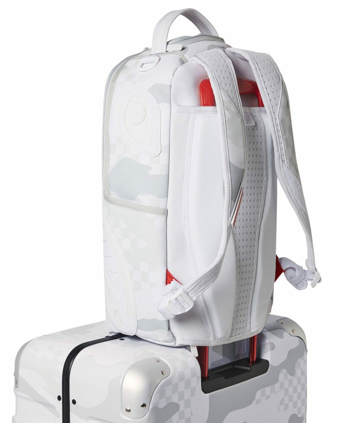 Sprayground 3AM LE BLANC SHARKNAUTICS HARDSHELL FULL-SIZE LUGGAGE