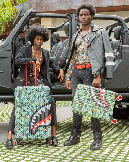 Sprayground MAMA I MADE IT SHARKITECTURE HARDSHELL FULL-SIZE LUGGAGE
