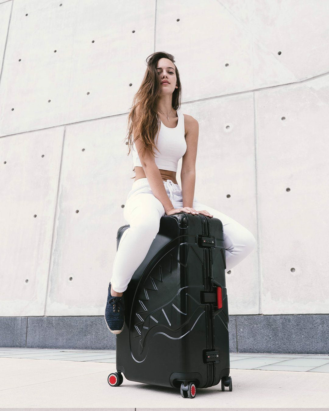 Sprayground SHARKITECTURE MOLDED 2 PC LUGGAGE SET