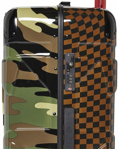 Sprayground JUNGLE PARIS 29.5” FULL-SIZE SHARKITECTURE LUGGAGE