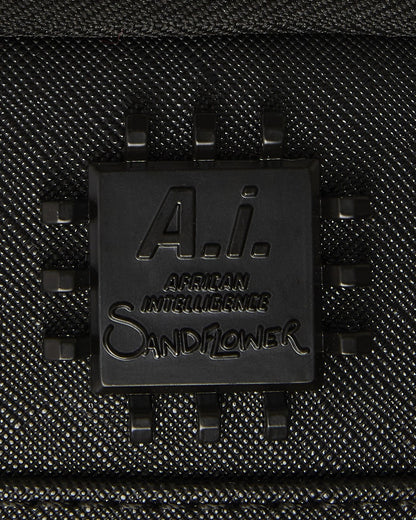 Sprayground A.I. AFRICAN INTELLIGENCE SHARKS OF THE GOLD OCEAN BACKPACK - SANDFLOW